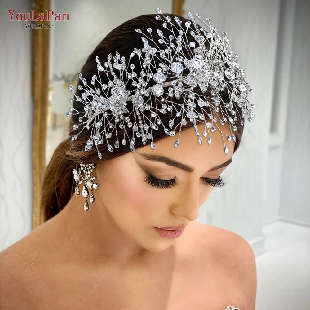 TOPQUEEN HP286 Wedding Hair Accessories Prince Crown Rhinestone Headband Alloy Flower Headwear Hair Jewelry for Women Tiara
TOPQUEEN HP286 Wedding Hair Accessories Prince Crown Rhinestone Headband Alloy Flower Headwear Hair Jewelry for Women Tiara