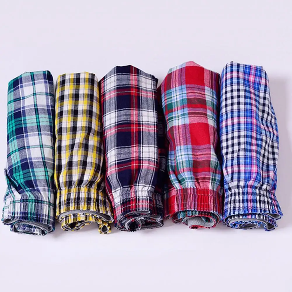 Pants Men Casual Plaid Print Elastic Waist Men Underwear Summer Beach Pants Boxers Shorts
Pants Men Casual Plaid Print Elastic Waist Men Underwear Summer Beach Pants Boxers Shorts