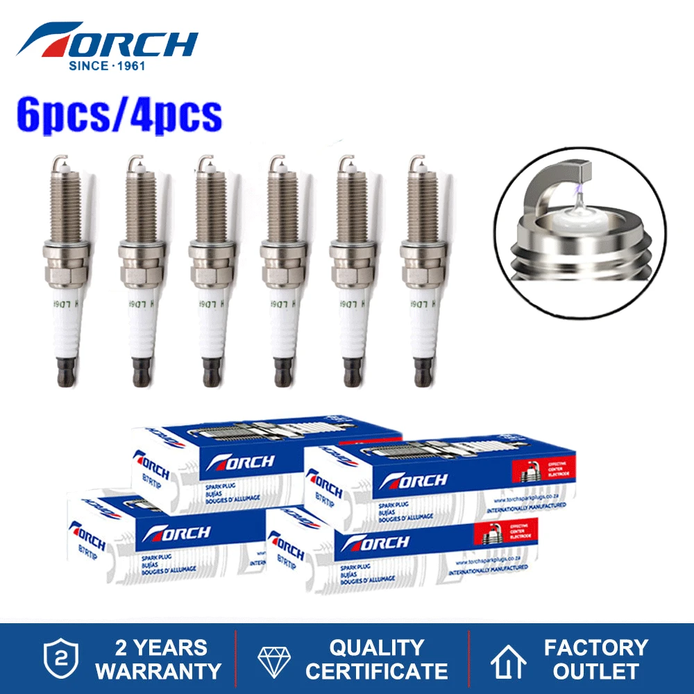 Original Iridium Platinum Spark Plugs TORCH LD6RTIP for Candle ZNAR6AGP Champion REA9WYPB4 APP5683 for VR7NII33X 
Original Iridium Platinum Spark Plugs TORCH LD6RTIP for Candle ZNAR6AGP Champion REA9WYPB4 APP5683 for VR7NII33X