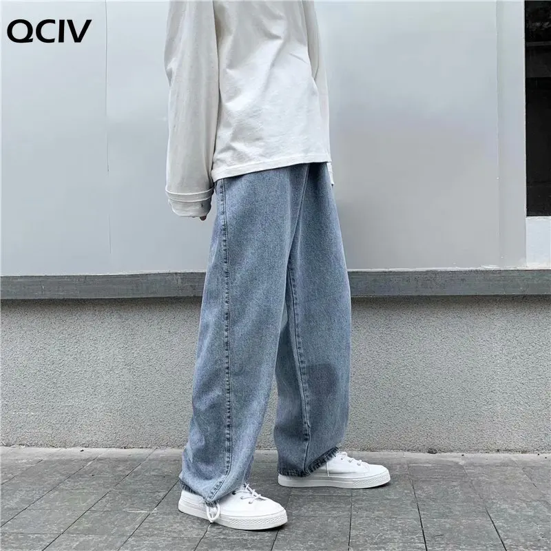 Loose Denim Men Pants Straight Cowboy Trousers Man Retro Baggy Jeans for Men Oversize Pants Elastic Waist Casual
Loose Denim Men Pants Straight Cowboy Trousers Man Retro Baggy Jeans for Men Oversize Pants Elastic Waist Casual