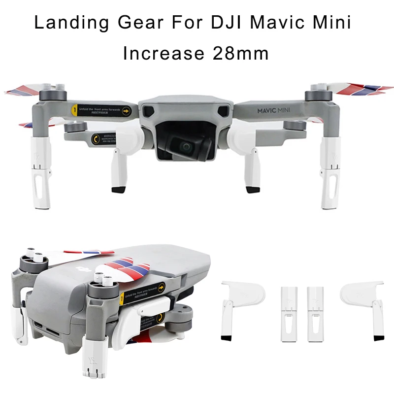 Амортизирующая посадочная Шестерня для DJI Mavic Mini 2 Drones аксессуары Складные