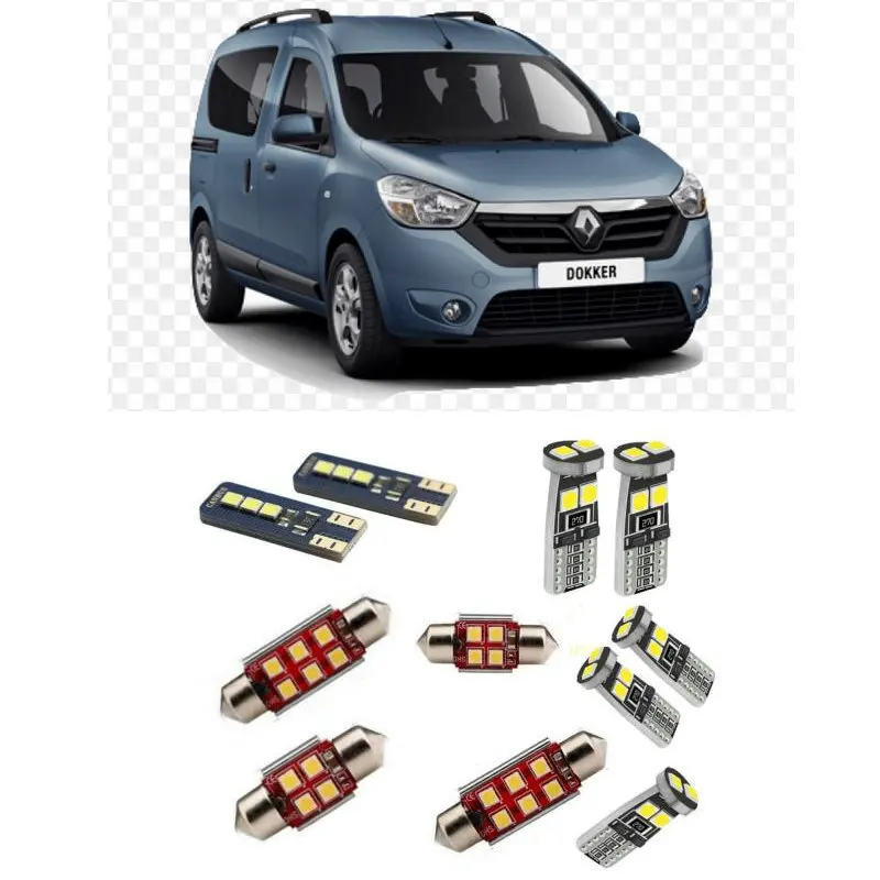 Car Accessories Car Led Interior Light Kit For Dacia Dokker 2016 - 2020 Error Free White 6000K Super Bright
Car Accessories Car Led Interior Light Kit For Dacia Dokker 2016 - 2020 Error Free White 6000K Super Bright