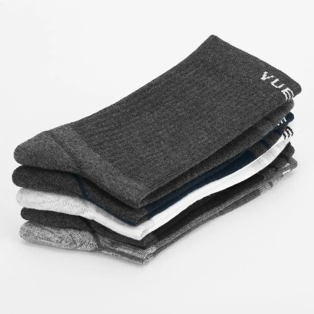 YUEDGE Brand Men High Quality Cotton Breathable Cushion Casual Sports Hiking Runing Crew Dress Socks (5 Pairs/Pack)
YUEDGE Brand Men High Quality Cotton Breathable Cushion Casual Sports Hiking Runing Crew Dress Socks (5 Pairs/Pack)