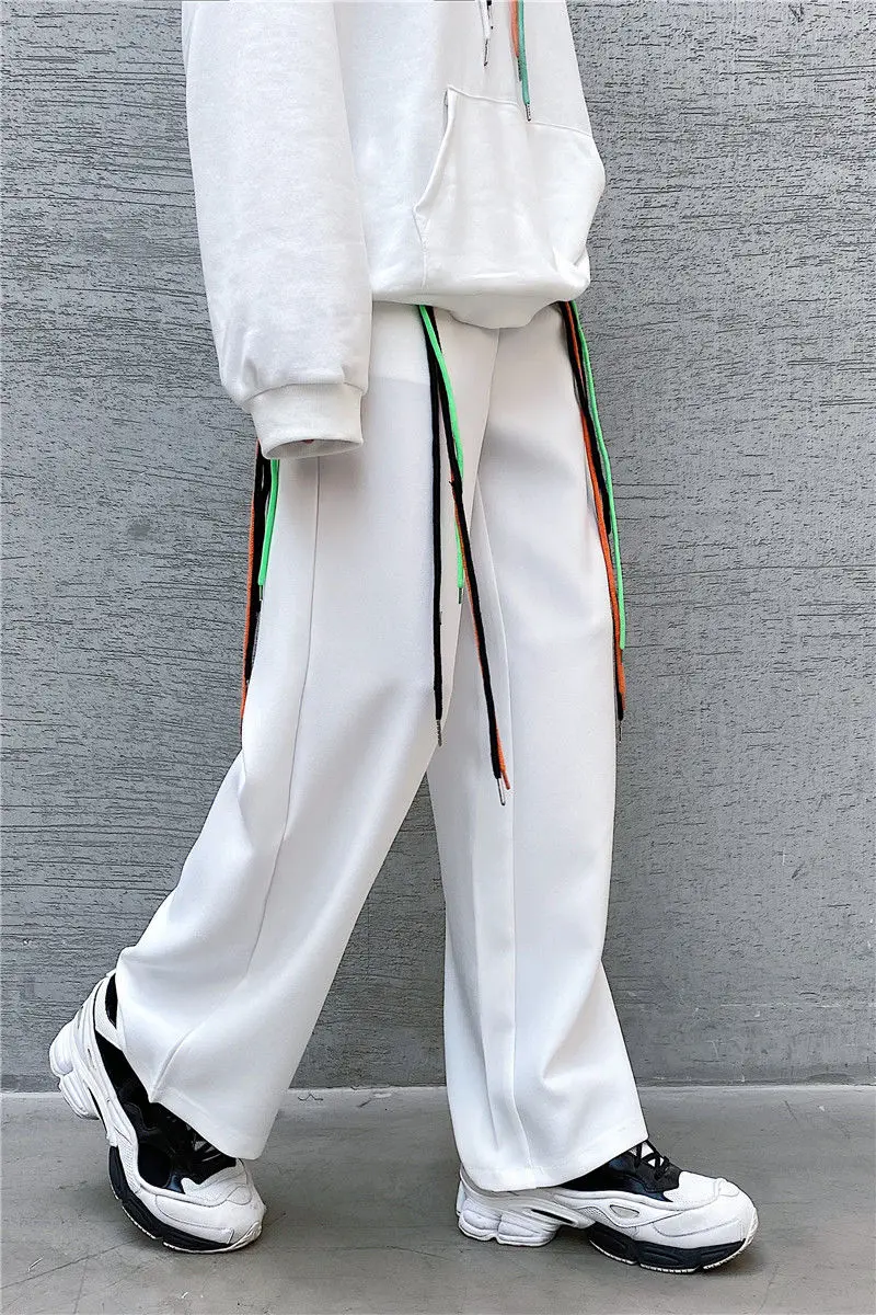 IEFB men's mulit rribon causal pants loose fashion straight trousers 2021 spring new elastic waist sweatpants for male 9Y6312
IEFB men's mulit rribon causal pants loose fashion straight trousers 2021 spring new elastic waist sweatpants for male 9Y6312