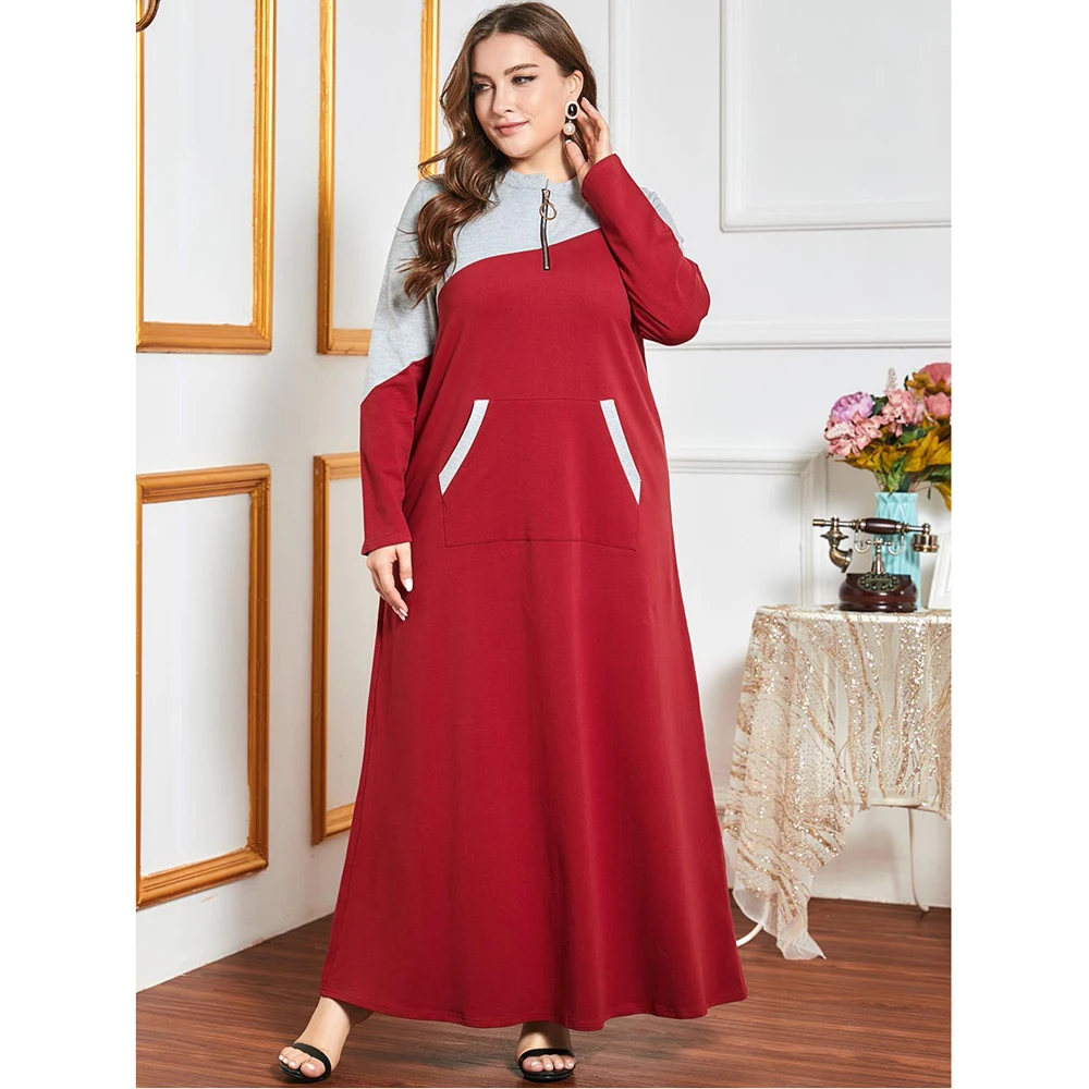 Abaya Muslim Women Long Dress Long Sleeve Autumn Dubai Kaftan Plus Size Ramadan Islamic Maxi Robe Gown Middle East Casual Loose
Abaya Muslim Women Long Dress Long Sleeve Autumn Dubai Kaftan Plus Size Ramadan Islamic Maxi Robe Gown Middle East Casual Loose