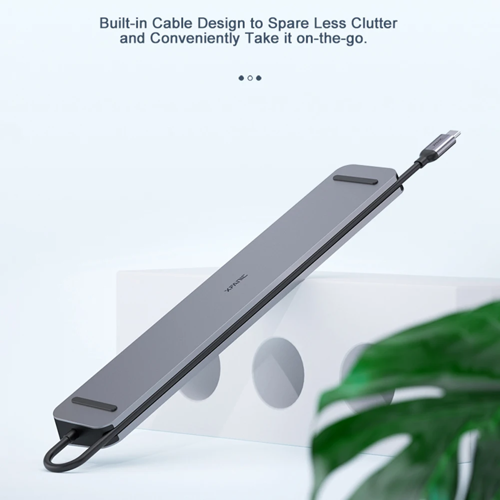 Xfanic C198 USB C Hub to USB 3.0 HDMI-Compatible VGA RJ45 PD AUX TF Adapter VGA RJ45 USB C PD AUX TF Card Reader for MacBook Lap
Xfanic C198 USB C Hub to USB 3.0 HDMI-Compatible VGA RJ45 PD AUX TF Adapter VGA RJ45 USB C PD AUX TF Card Reader for MacBook Lap