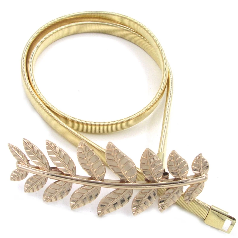 Stretchy Chain Belt Leaf Adjustable Pant Belt Thin Belt For Women Dress Golden Silver Metal Chain Belt Jewellery For Party
Stretchy Chain Belt Leaf Adjustable Pant Belt Thin Belt For Women Dress Golden Silver Metal Chain Belt Jewellery For Party