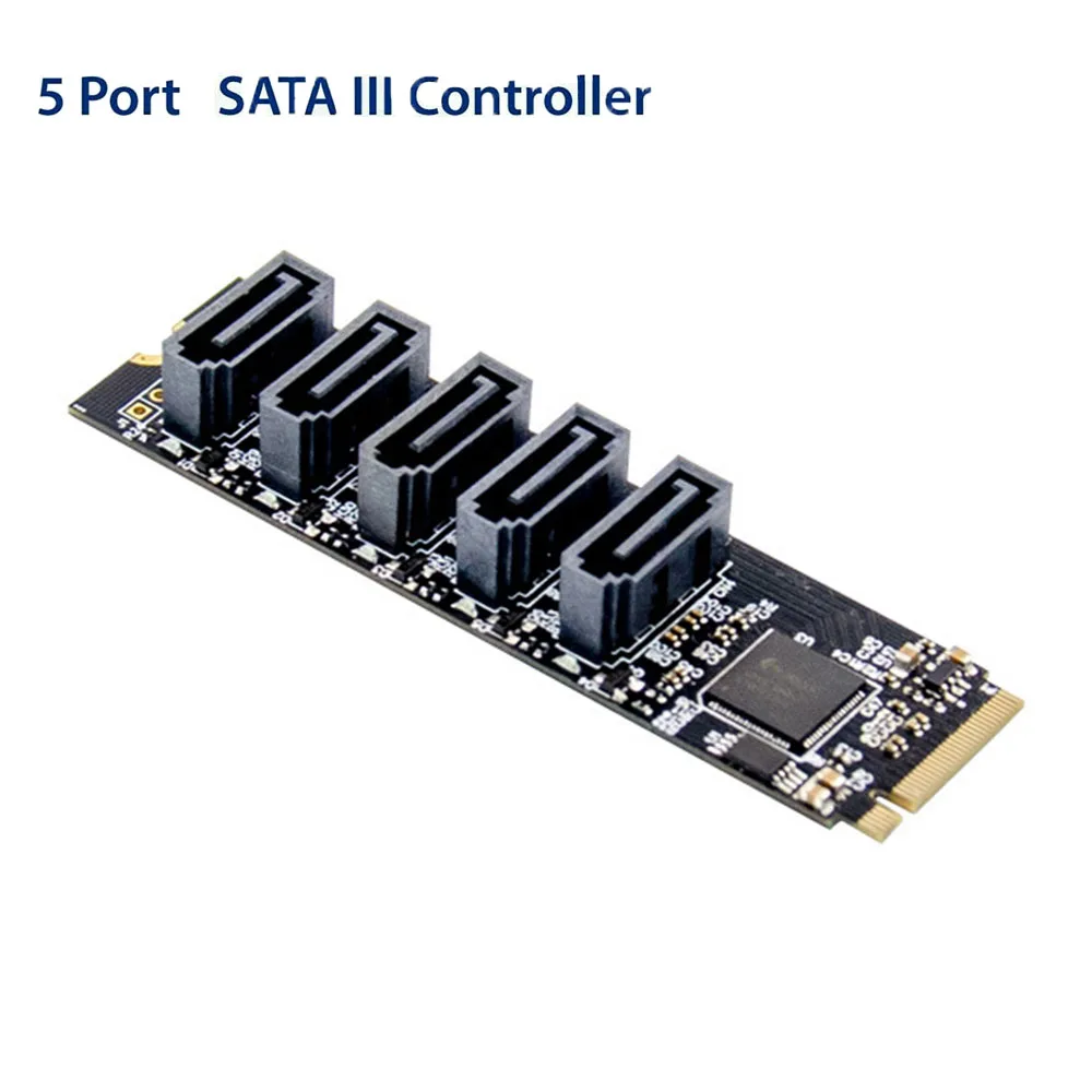 JMB585 M.2 к NGFF 5 портов SATA3.0 адаптер карта M.2 Key M SATA3.0 Расширительная карта для ПК ноутбука Прямая поставка
JMB585 M.2 к NGFF 5 портов SATA3.0 адаптер карта M.2 Key M SATA3.0 Расширительная карта для ПК ноутбука Прямая поставка