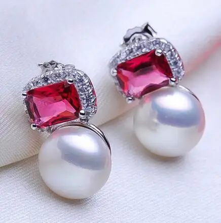 Fashion jewelry 925 Sterling Silver Natural white 8-9mm Freshwater Pearl Earrings
Fashion jewelry 925 Sterling Silver Natural white 8-9mm Freshwater Pearl Earrings