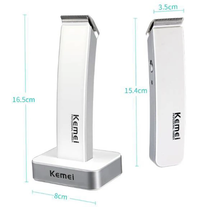 KEMEI Rechargeable Baldheaded Hair Clipper Electric hair trimmer Cordless Shaver Trimmer 0mm Men Barber Hair Cutting Machine
KEMEI Rechargeable Baldheaded Hair Clipper Electric hair trimmer Cordless Shaver Trimmer 0mm Men Barber Hair Cutting Machine