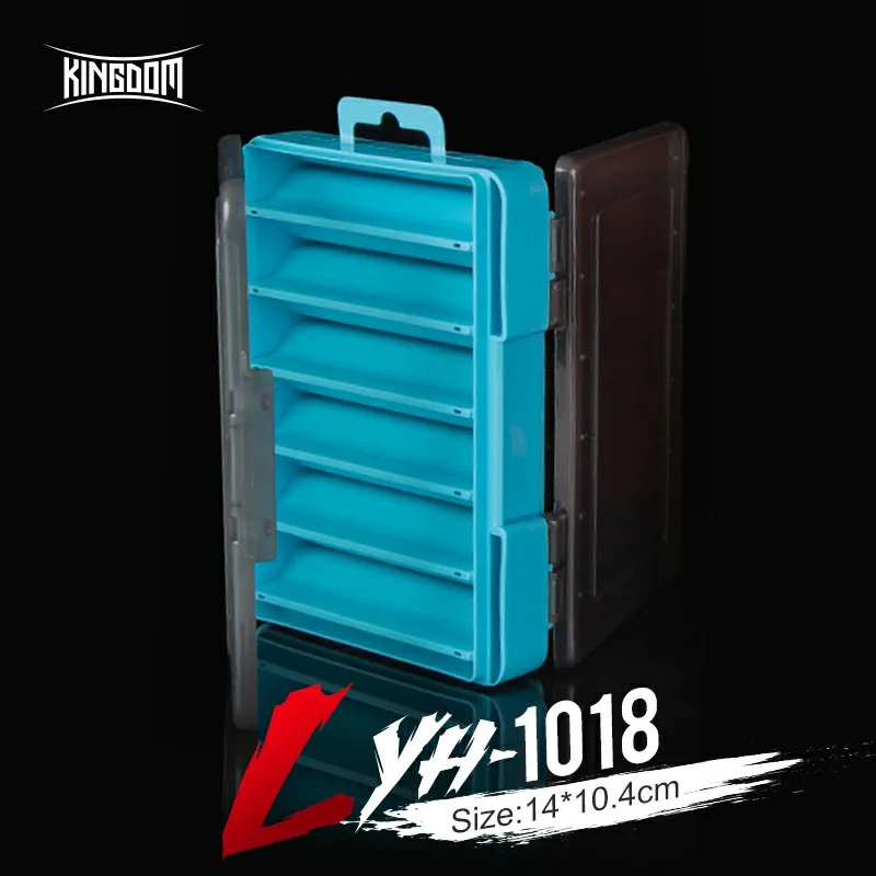 Kingdom Fishing Tackle Box Double Side Single Side Lure Hooks Storage Plastic Box Multi Compartments Fishing Accessories Case
Kingdom Fishing Tackle Box Double Side Single Side Lure Hooks Storage Plastic Box Multi Compartments Fishing Accessories Case