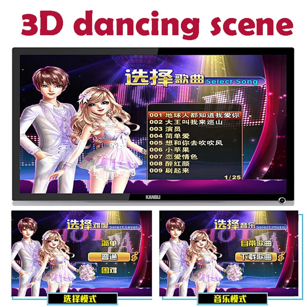 Double User Dance Mats Non-Slip Dance Step Pads Sense Game Family Game Gym English for PC TV Joysticks Remote Control
Double User Dance Mats Non-Slip Dance Step Pads Sense Game Family Game Gym English for PC TV Joysticks Remote Control