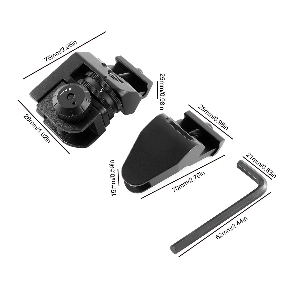 Optical Fiber Front Rear Sight 45 Degree Offset Rapid Transition Backup Iron Sight Tactical Riflescope Optic Sight 
Optical Fiber Front Rear Sight 45 Degree Offset Rapid Transition Backup Iron Sight Tactical Riflescope Optic Sight