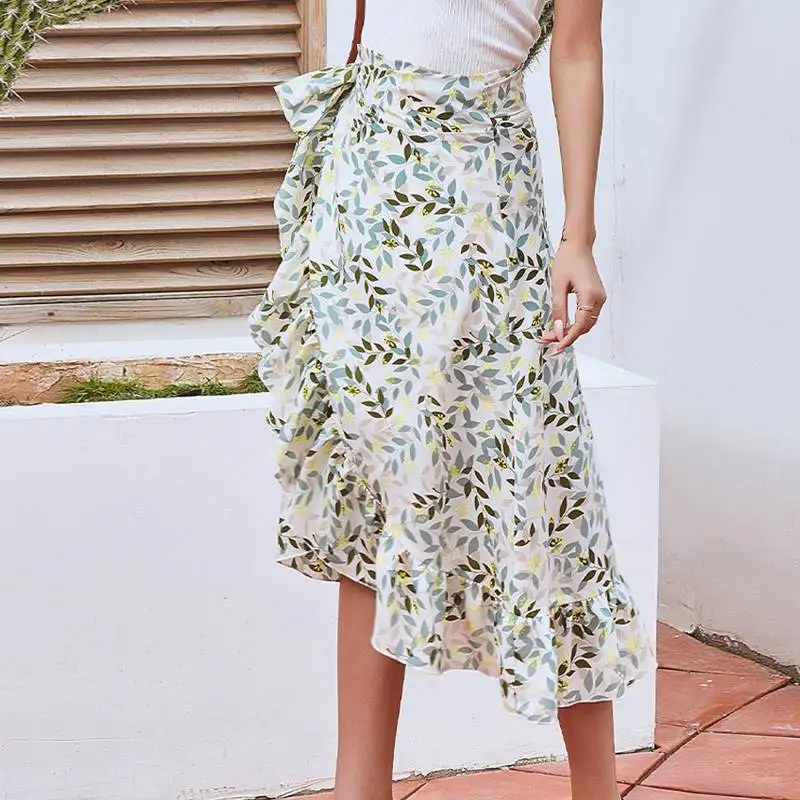 Women's Chiffon Flower Skirt 2021 Summer New Winding Irregular Skirt Ladies Fashion Dress, Dating,Travel, Beach
Women's Chiffon Flower Skirt 2021 Summer New Winding Irregular Skirt Ladies Fashion Dress, Dating,Travel, Beach