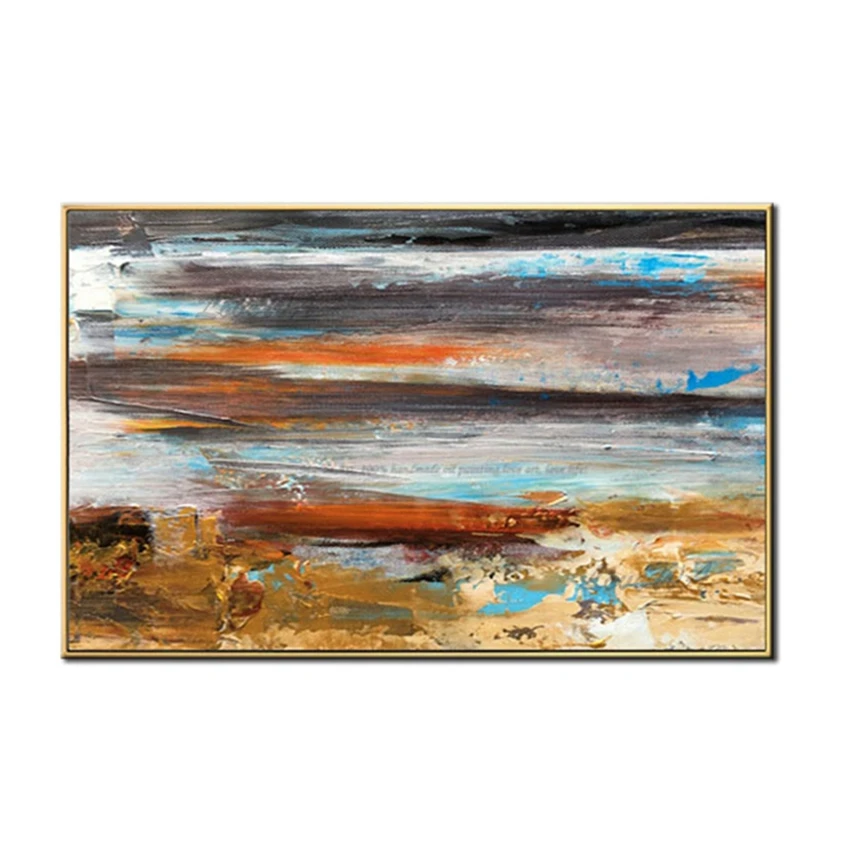 Modern New Abstract Art Oil Painting 100% Hand Painted Canvas Large Size Paintings Wall Art Canvas Pictures Art For Living Room
Modern New Abstract Art Oil Painting 100% Hand Painted Canvas Large Size Paintings Wall Art Canvas Pictures Art For Living Room