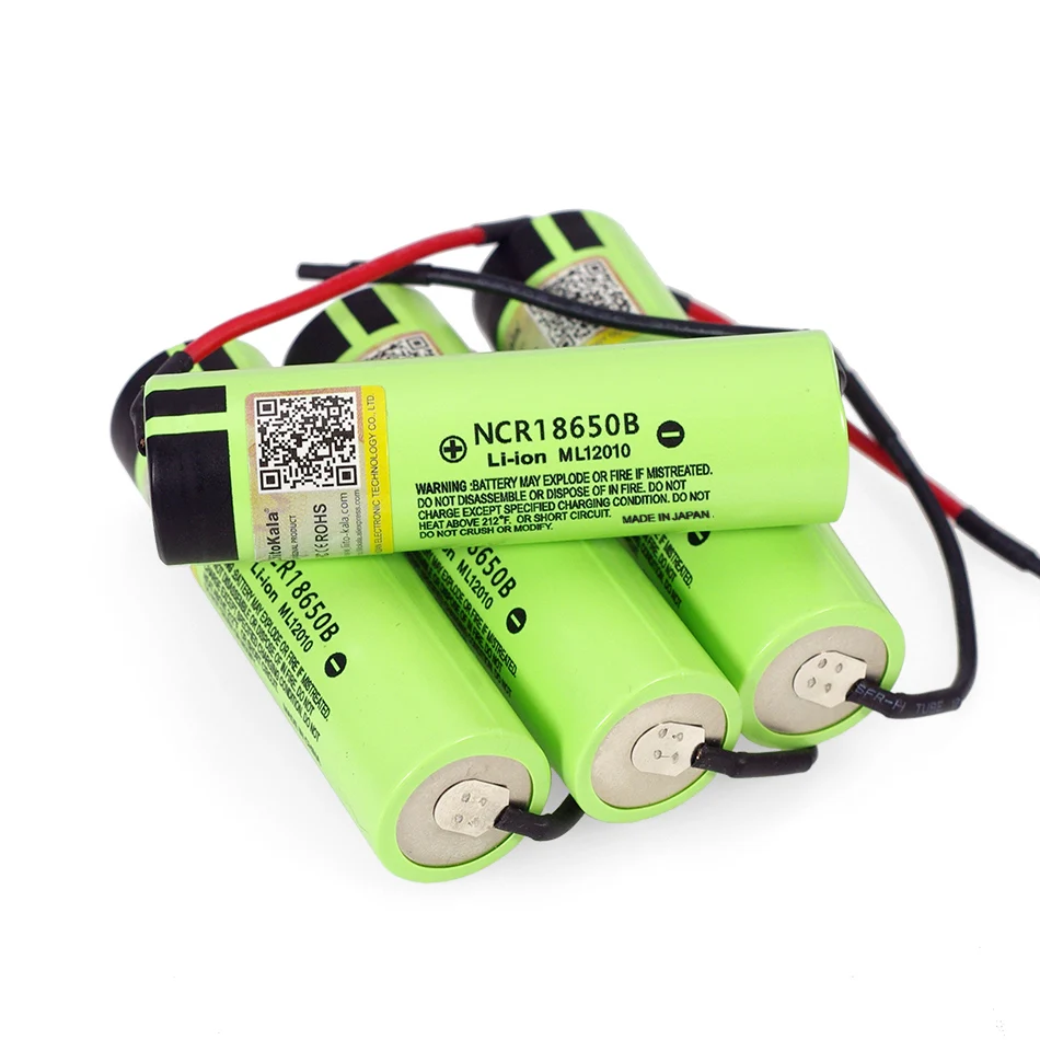 15PCS/LOT Liitokala new original NCR18650B 3.7V 3400mAh 18650 rechargeable lithium battery for battery + DIY Linie
15PCS/LOT Liitokala new original NCR18650B 3.7V 3400mAh 18650 rechargeable lithium battery for battery + DIY Linie