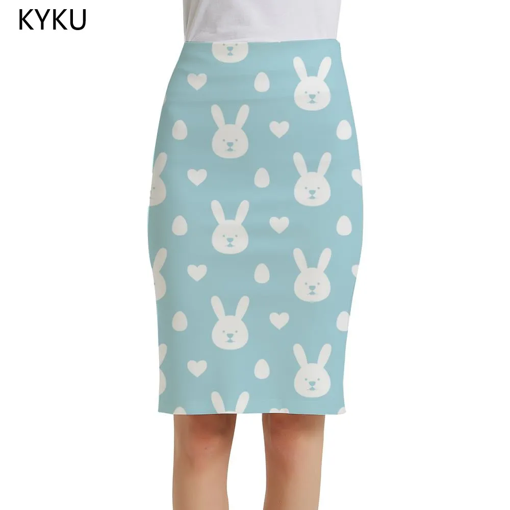Женская юбка с принтом KYKU, летняя офисная юбка с принтом в виде кролика
Женская юбка с принтом KYKU, летняя офисная юбка с принтом в виде кролика