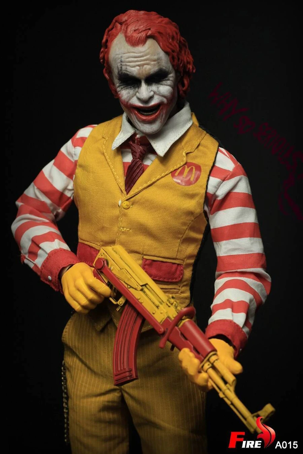 1/6 Full set Clown JOKER of Hamburger Uncle Fast Food Ver. W Two Head A015 Male Action Figure
1/6 Full set Clown JOKER of Hamburger Uncle Fast Food Ver. W Two Head A015 Male Action Figure