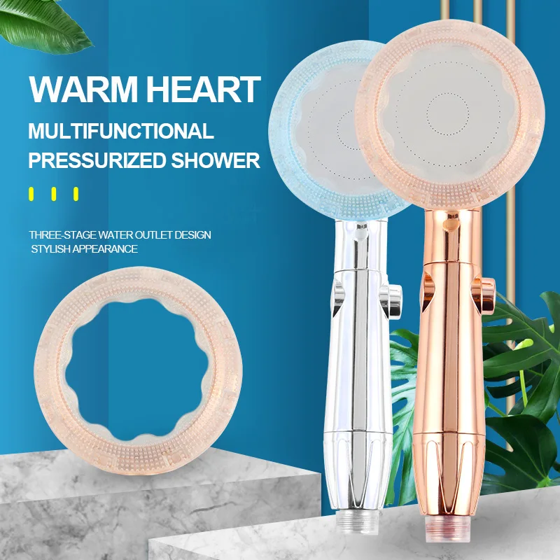 ZhangJi Bathroom High Pressure Switch on/off Button 3-Function Shower Head Magic Massage Skin Clean Water Saving Spray Nozzle
ZhangJi Bathroom High Pressure Switch on/off Button 3-Function Shower Head Magic Massage Skin Clean Water Saving Spray Nozzle