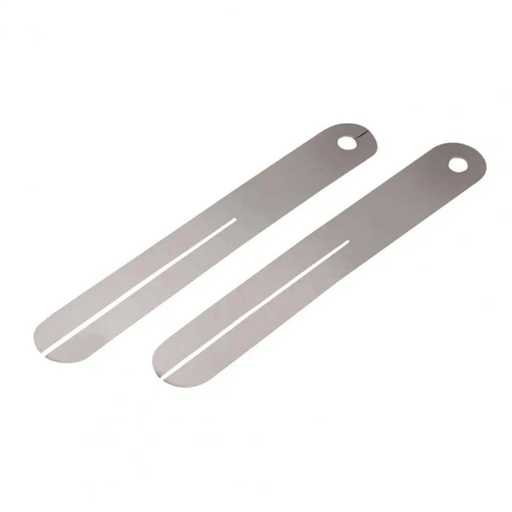 2Pcs Fingerboard Guard High Stability Rust-Proof Metal Instrument Supplies Guitar Fret Guard for Dressing Frets
2Pcs Fingerboard Guard High Stability Rust-Proof Metal Instrument Supplies Guitar Fret Guard for Dressing Frets