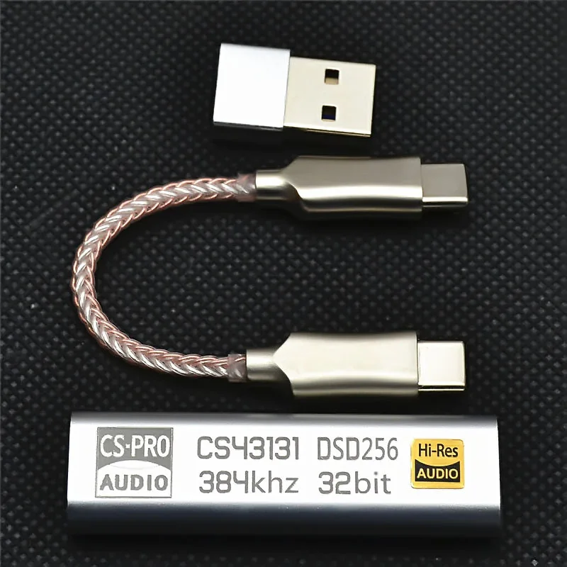 Dual Chips Decoding Audio Amplifier Type C Lightning To 3.5mm DAC Cable Adapter Digital to Analog Converter DSD256 32bit
Dual Chips Decoding Audio Amplifier Type C Lightning To 3.5mm DAC Cable Adapter Digital to Analog Converter DSD256 32bit