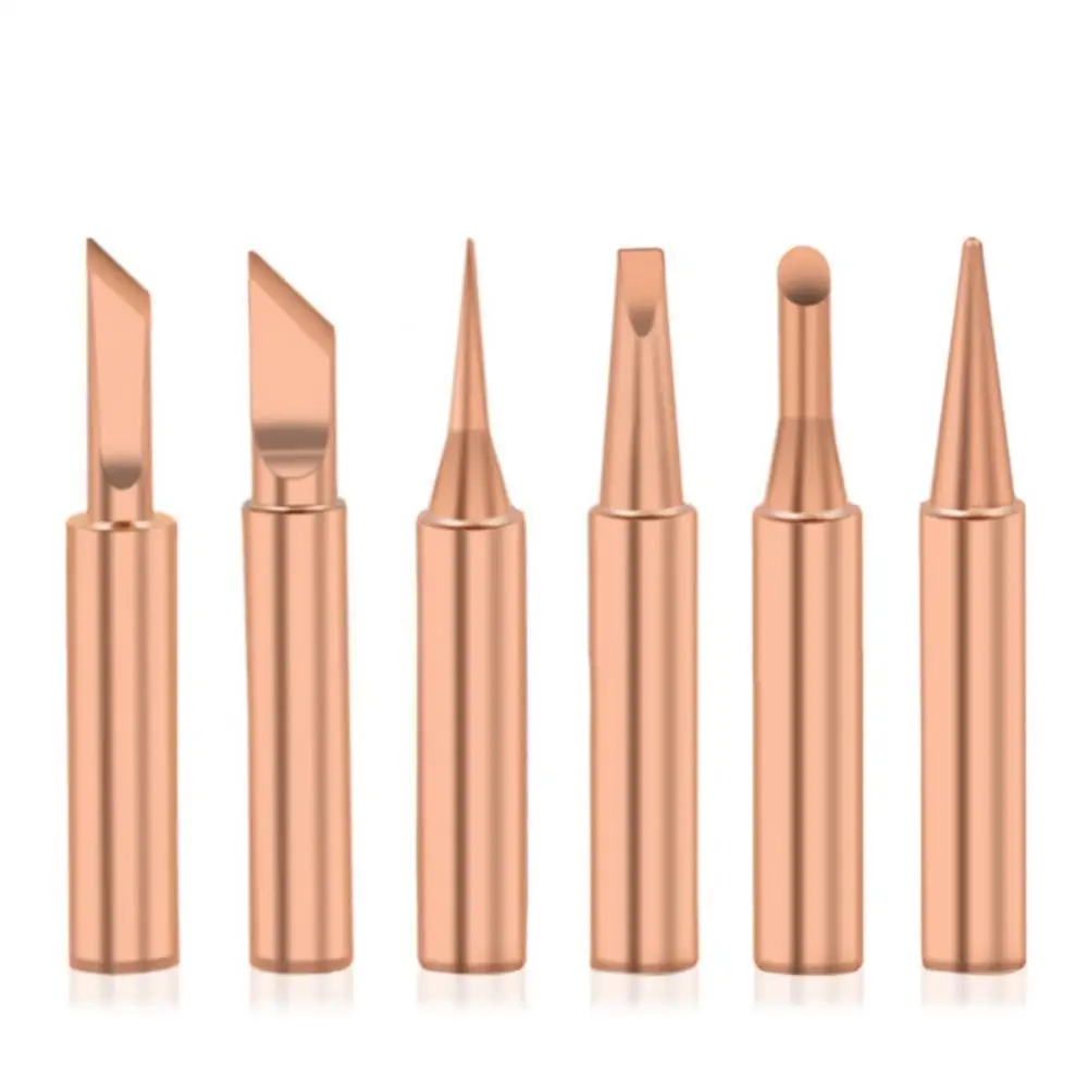 936 900M Soldering Iron Tips Kit Internal Heated Pure Copper Soldering Iron Tip Welding Head Tools Set
936 900M Soldering Iron Tips Kit Internal Heated Pure Copper Soldering Iron Tip Welding Head Tools Set