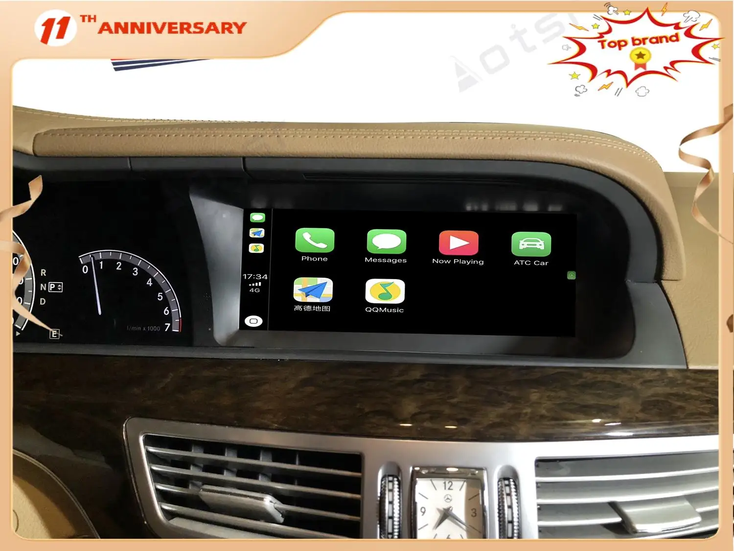 Автомагнитола для Mercedes Benz S W221 128-2006 Auro, 6 + 2012 ГГц, Android 10, GPS-навигация, мультимедийный плеер, беспроводной Carplay DSP видео
Автомагнитола для Mercedes Benz S W221 128-2006 Auro, 6 + 2012 ГГц, Android 10, GPS-навигация, мультимедийный плеер, беспроводной Carplay DSP видео