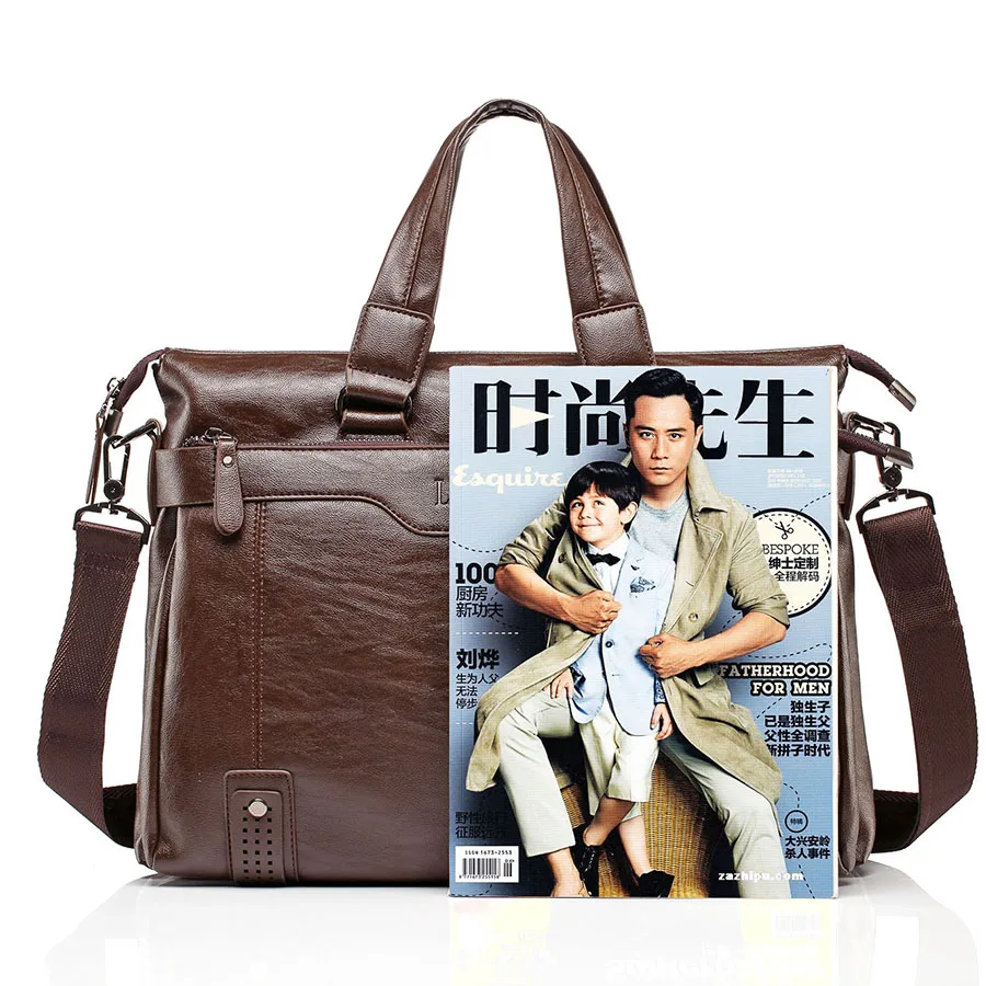 New Brand Men's Leather Messenger Bags Vintage Crossbody Bag Men Shoulder Bag Postman Briefcase Male Handbags
New Brand Men's Leather Messenger Bags Vintage Crossbody Bag Men Shoulder Bag Postman Briefcase Male Handbags