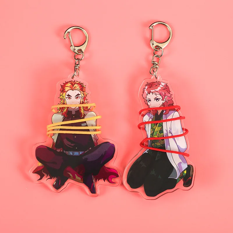 Demon Slayer Creative SM Bundled Keychain Kimetsu No Yaiba Keyring Douma Giyuu Kyoujurou Sabito Acrylic Pendant Charm Gift
Demon Slayer Creative SM Bundled Keychain Kimetsu No Yaiba Keyring Douma Giyuu Kyoujurou Sabito Acrylic Pendant Charm Gift