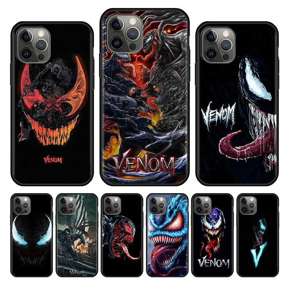 Soft TPU Casing For Apple iPhone 11 13 12 Pro Max Case XR X XS 8 7 6 6S Plus 5 5S SE 2020 Venom Superhero Cool Black Phone Cover
Soft TPU Casing For Apple iPhone 11 13 12 Pro Max Case XR X XS 8 7 6 6S Plus 5 5S SE 2020 Venom Superhero Cool Black Phone Cover