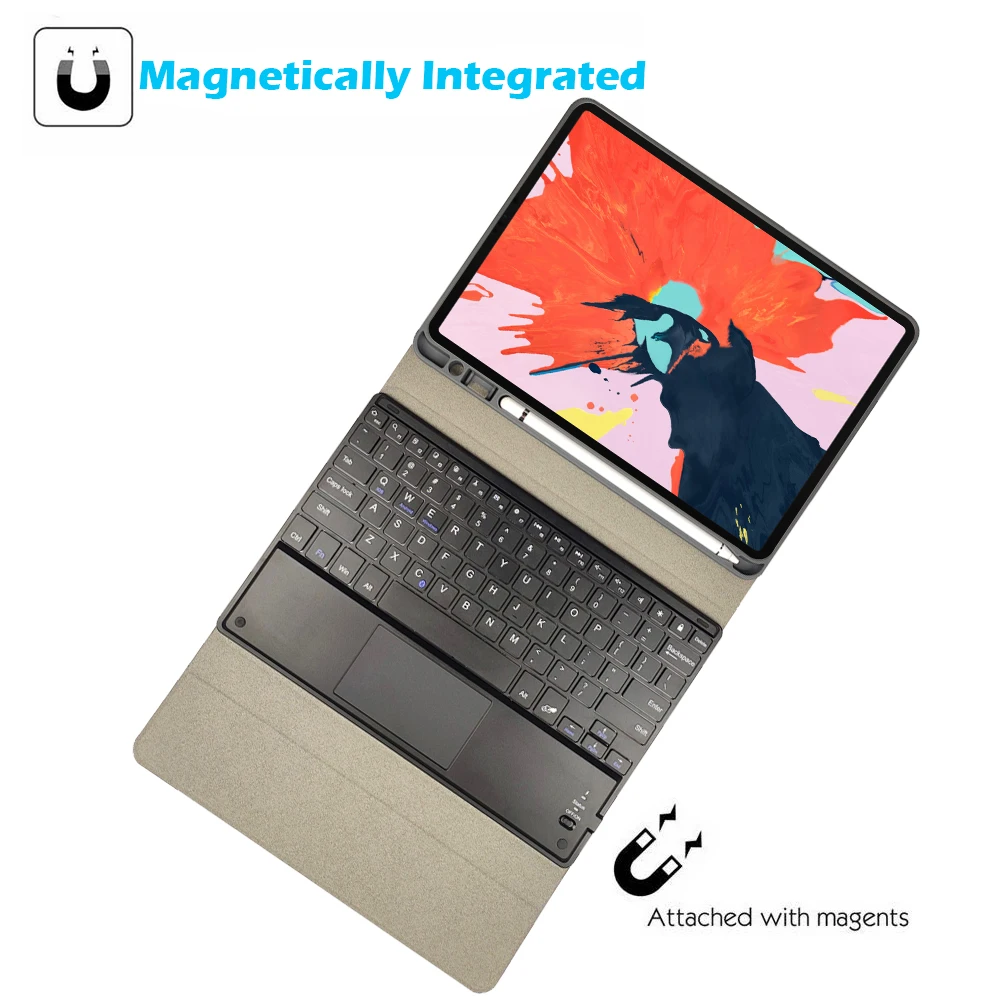 Сенсорная Bluetooth-клавиатура для iPad Pro 11 2020 беспроводная клавиатура защитный чехол