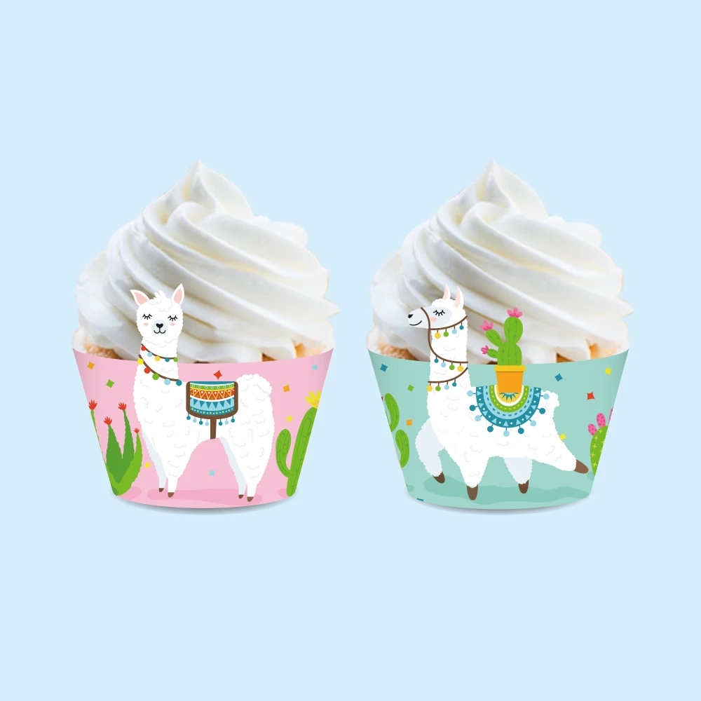 Cartoon Kawaii Alpaca Cactus Cupcake Border Cute Cake Wrapper Cartoon Kids Birthday Party Decorations Supplies
Cartoon Kawaii Alpaca Cactus Cupcake Border Cute Cake Wrapper Cartoon Kids Birthday Party Decorations Supplies