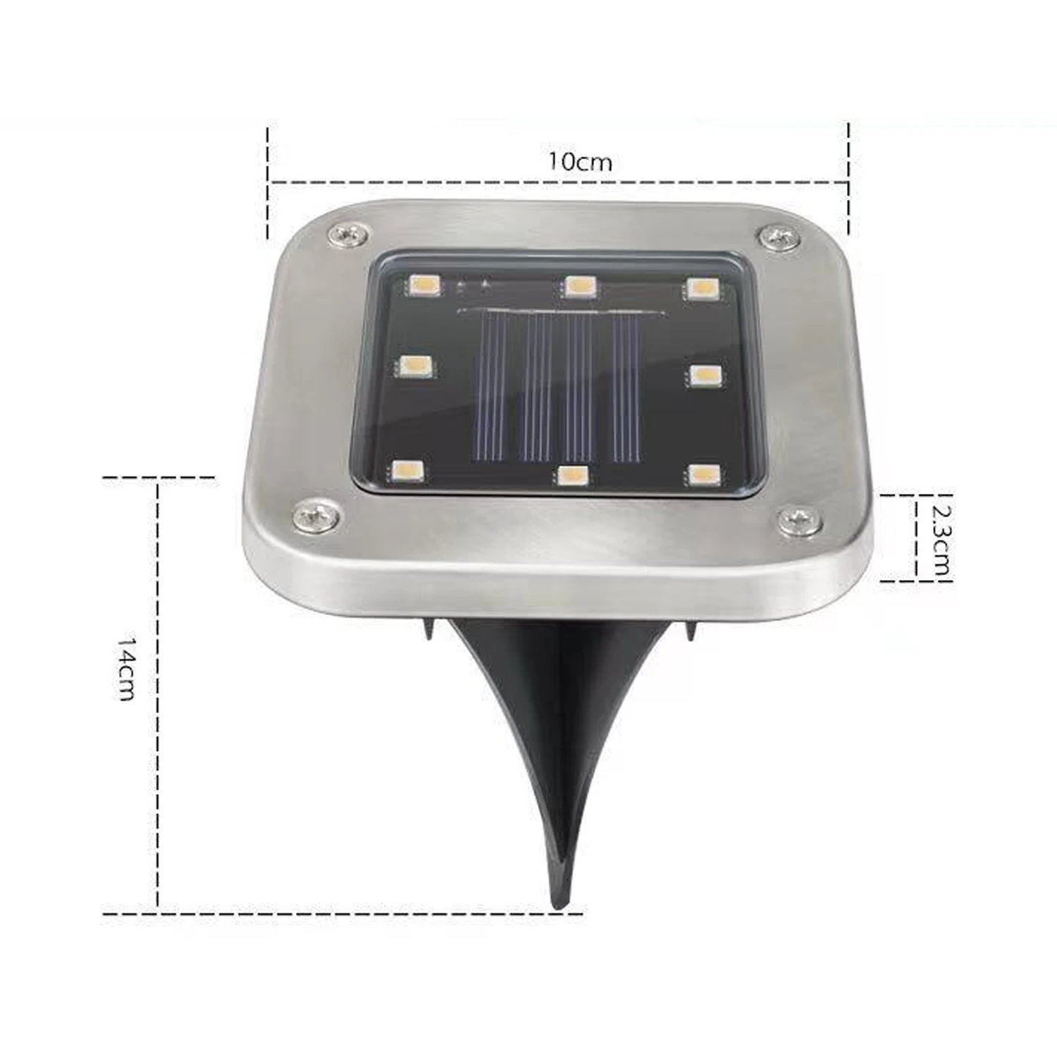 8 LED Solar Lawn Yard Led Night Light Buried Solar Garden Lights Outdoor IP65 Waterproof Pathway Floor Under Ground Spot Lamp
8 LED Solar Lawn Yard Led Night Light Buried Solar Garden Lights Outdoor IP65 Waterproof Pathway Floor Under Ground Spot Lamp