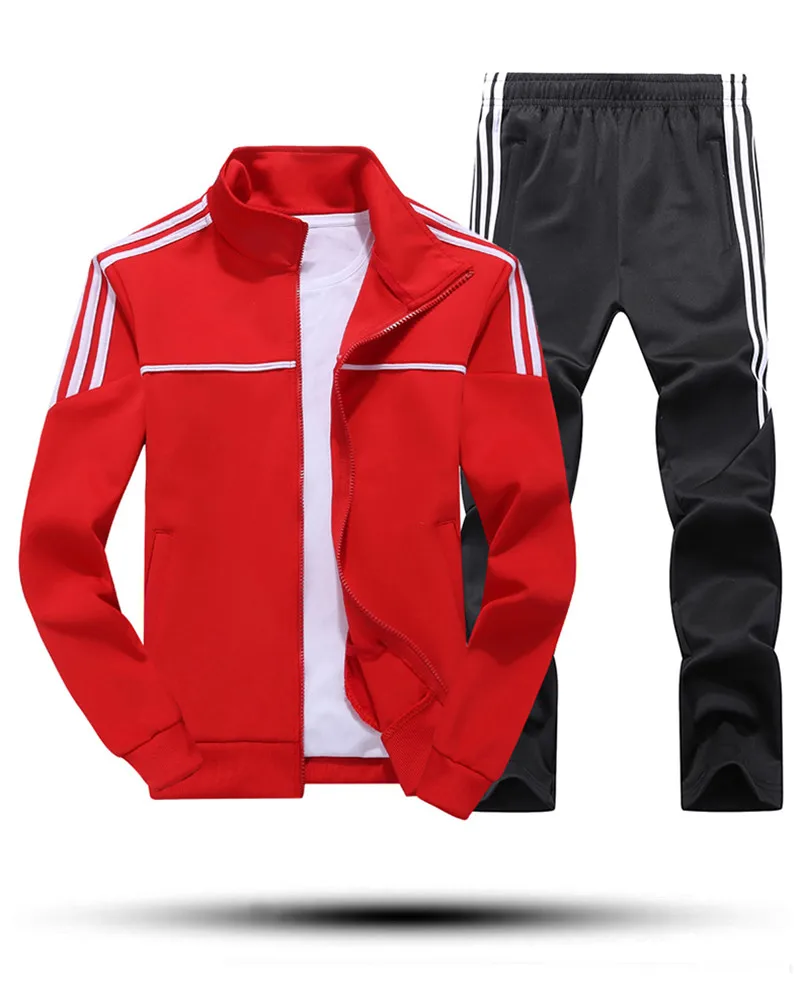 New men's sportswear spring and autumn men's sportswear 2-piece sports suit jacket + pants sportswear men's sportswear Asian siz
New men's sportswear spring and autumn men's sportswear 2-piece sports suit jacket + pants sportswear men's sportswear Asian siz