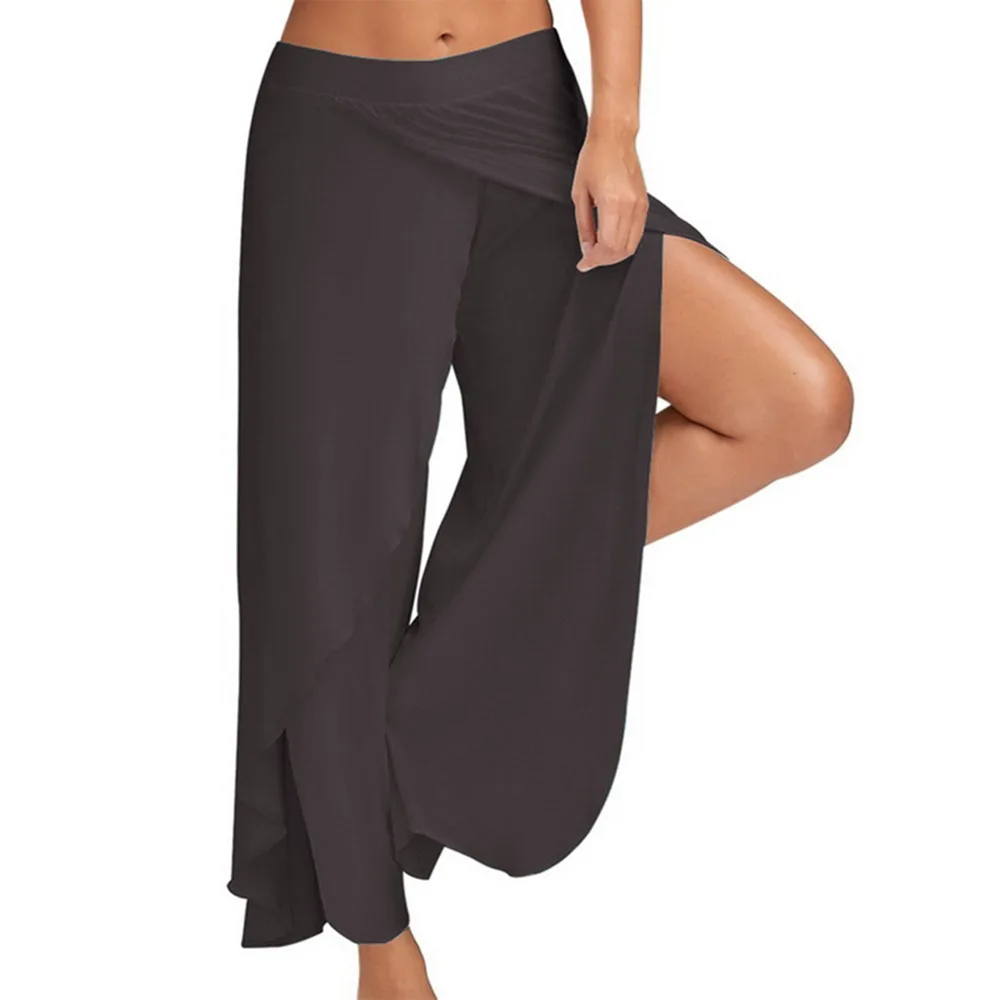 2021 New Wide Leg Pants Women Solid Loose Bloomers Fitness Dance Wear Split Trousers Plus Size Pants Elastic
2021 New Wide Leg Pants Women Solid Loose Bloomers Fitness Dance Wear Split Trousers Plus Size Pants Elastic