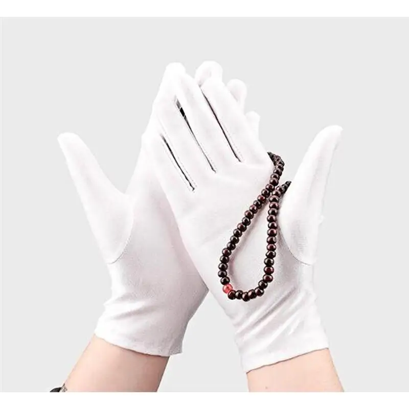 10Pairs=20pcs Short Elastic Gloves Soft Etiquette Gloves Jewelry Touching Gloves Protective Gloves for Female
10Pairs=20pcs Short Elastic Gloves Soft Etiquette Gloves Jewelry Touching Gloves Protective Gloves for Female