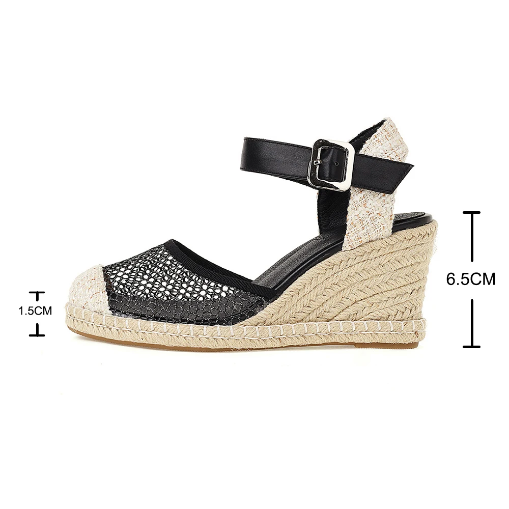 Women's Espadrilles Linen Sandals Comfortable Ladies Vacation Casual Shoes Breathable Flax Hemp Wedges Women Slingback Pumps 32
Women's Espadrilles Linen Sandals Comfortable Ladies Vacation Casual Shoes Breathable Flax Hemp Wedges Women Slingback Pumps 32