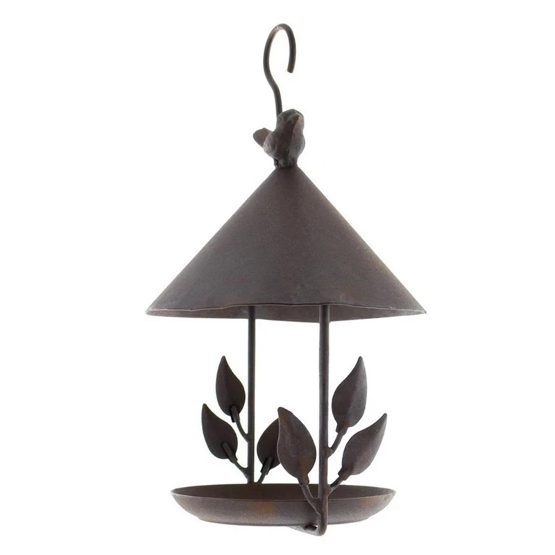 HOT-Bird Feeder Bird Outdoor Iron Rainproof Windproof Hanging Style Feeder for Various Pet Birds Feeding
HOT-Bird Feeder Bird Outdoor Iron Rainproof Windproof Hanging Style Feeder for Various Pet Birds Feeding