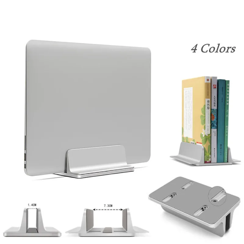 Aluminum Laptop Stand Space-Saving Vertical Desktop Storage Book Portable Adjustable standing for MacBook Air/Pro Notebook Holde
Aluminum Laptop Stand Space-Saving Vertical Desktop Storage Book Portable Adjustable standing for MacBook Air/Pro Notebook Holde