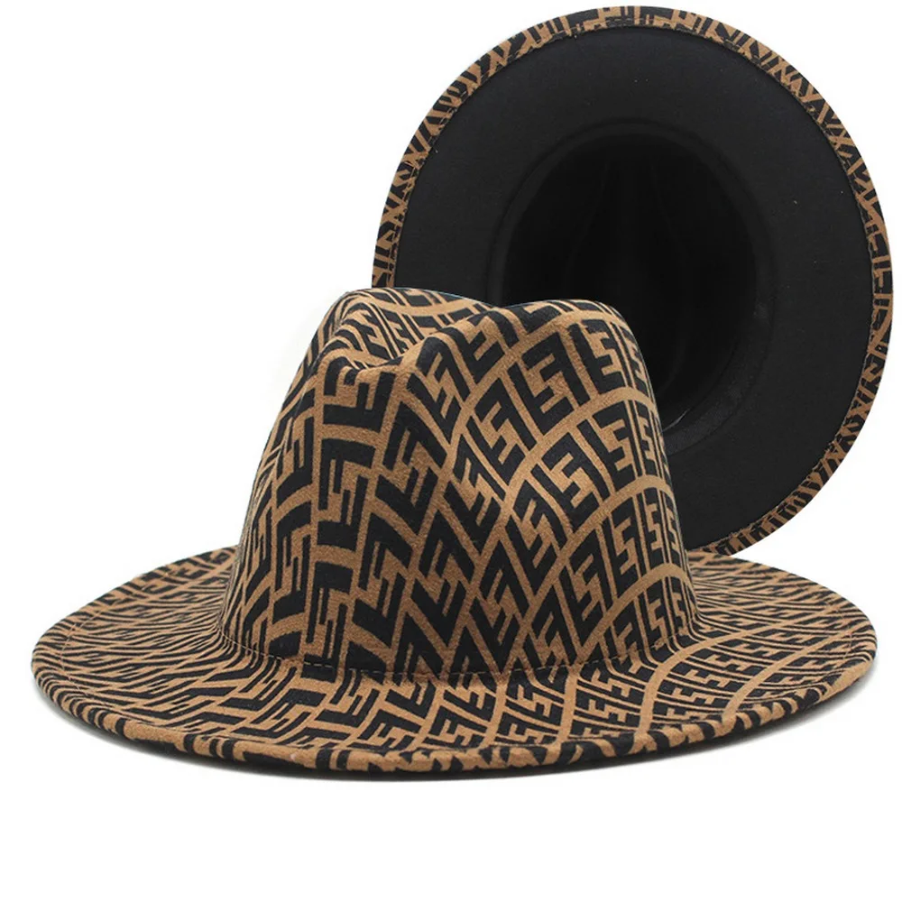 Unisex Printing Fedora Jazz Hat Woolen Fashion Flat Brim Women And Men Luxury 56-58cm Grace Ladies High Quality Cap LM0075
Unisex Printing Fedora Jazz Hat Woolen Fashion Flat Brim Women And Men Luxury 56-58cm Grace Ladies High Quality Cap LM0075