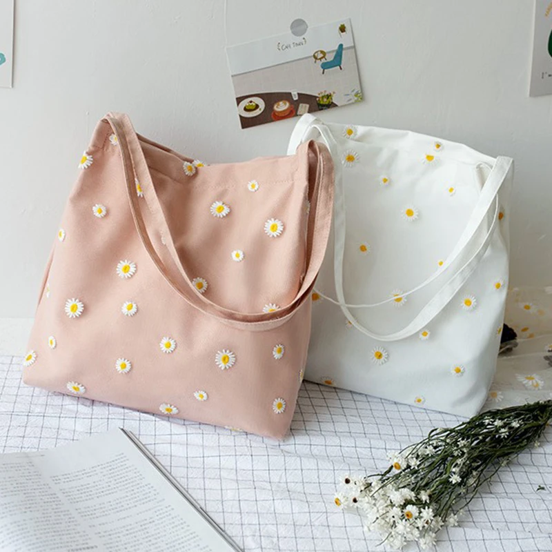 High quality Mesh Daisy Double Layer Canvas Eco Reusable Shoulder Bag Korean Ins Lace Small Square Bag Travel Cloth Student
High quality Mesh Daisy Double Layer Canvas Eco Reusable Shoulder Bag Korean Ins Lace Small Square Bag Travel Cloth Student