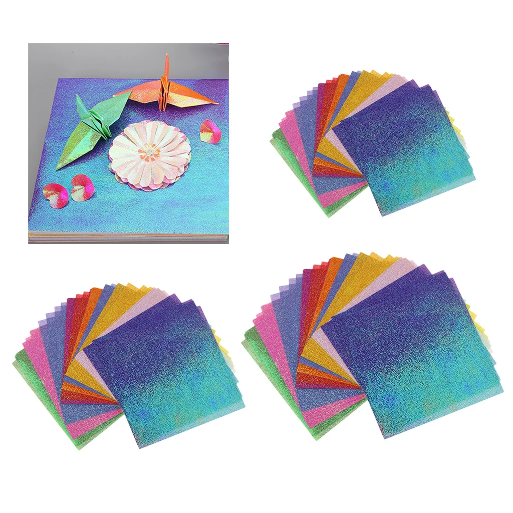 50 Sheets Mixed Colors Pearl Single Side Shining Square Origami Papers Folded Kids Handmade DIY Scrapbooking Craft Decor
50 Sheets Mixed Colors Pearl Single Side Shining Square Origami Papers Folded Kids Handmade DIY Scrapbooking Craft Decor