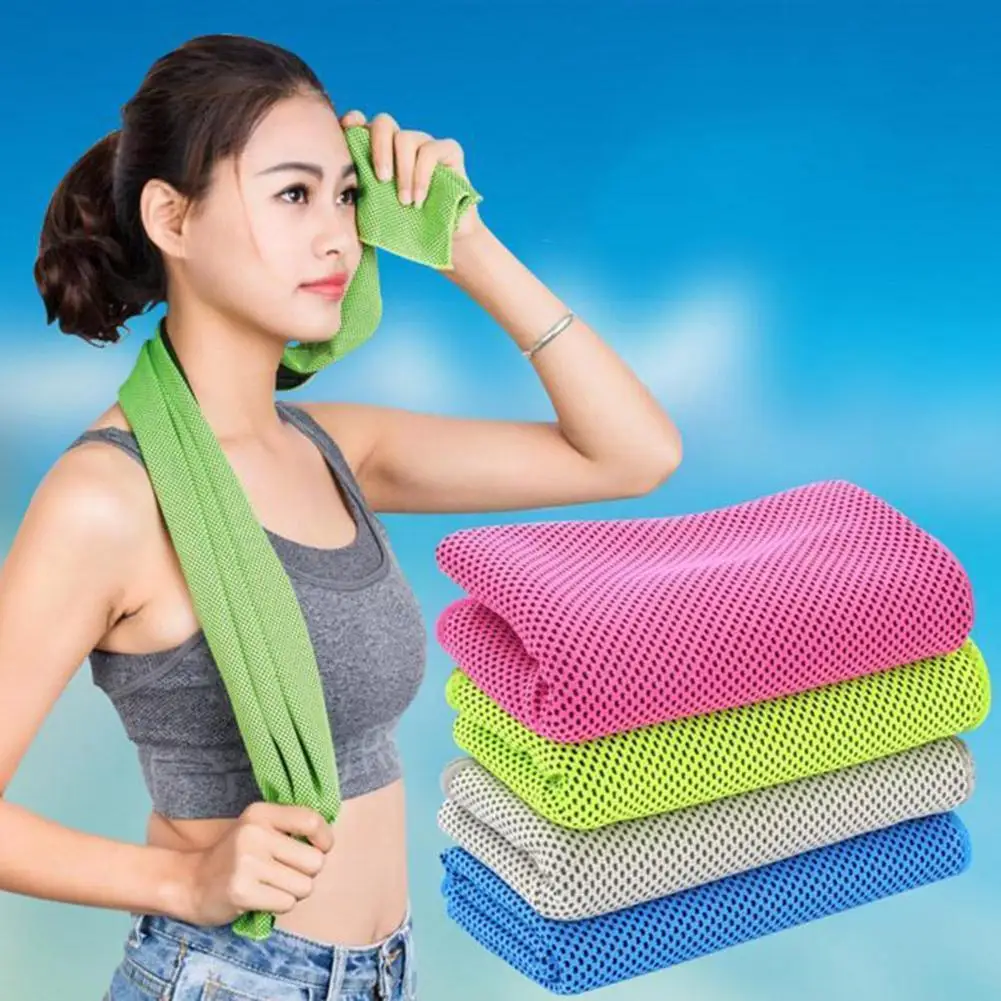 Sport Cooling Towel Microfiber Instant Cool Ice Face Towels For Swimming Yoga Running Quick-dry Sweat Towels Y3e5
Sport Cooling Towel Microfiber Instant Cool Ice Face Towels For Swimming Yoga Running Quick-dry Sweat Towels Y3e5
