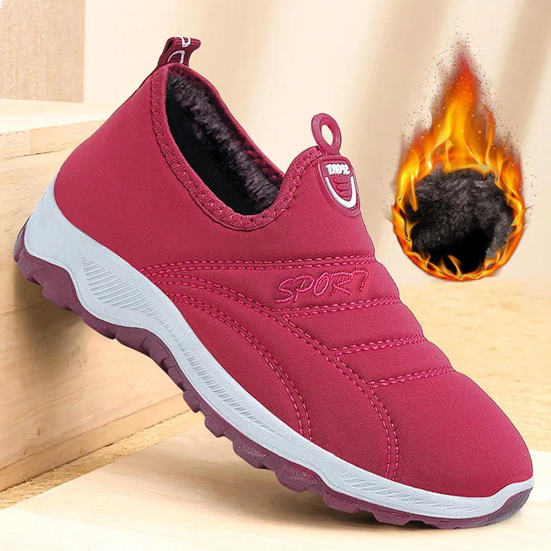 Winter New Women's Shoes Comfortable Non-slip Middle-aged and Elderly Women's Warm and Velvet Warm Walking Cotton Boots
Winter New Women's Shoes Comfortable Non-slip Middle-aged and Elderly Women's Warm and Velvet Warm Walking Cotton Boots