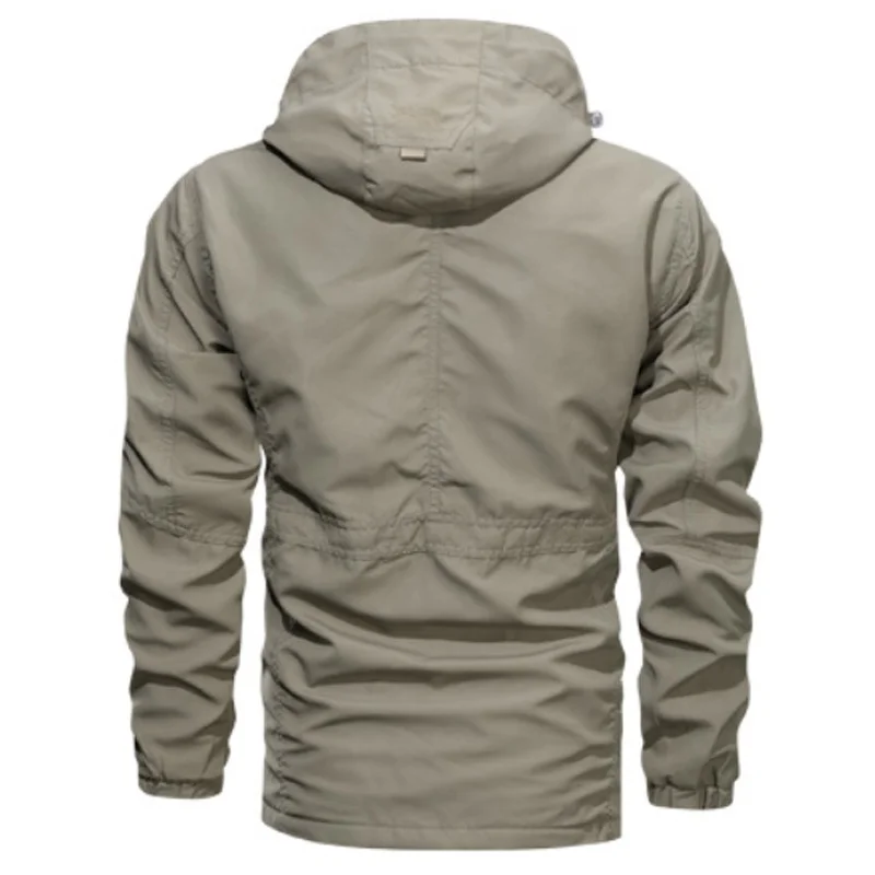 Autumn Winter Men's Jacket Water Casual Tops Fashion Men Clothing Long Sleeve Hooded Zipper Jacket Sports Windbreaker Jacket
Autumn Winter Men's Jacket Water Casual Tops Fashion Men Clothing Long Sleeve Hooded Zipper Jacket Sports Windbreaker Jacket