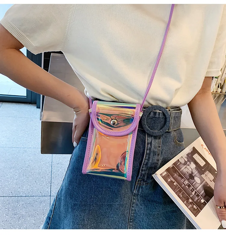 2019 new fashion dazzling laser oblique span mobile phone bag single shoulder oblique span small bag
2019 new fashion dazzling laser oblique span mobile phone bag single shoulder oblique span small bag