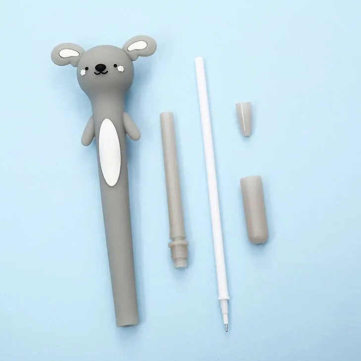 1PC Cartoon Koala Soft Silicone Gei Pen Kawaii School Office Stationery Gel Pen Creative Cute Children Exam Gift(ss-659)
1PC Cartoon Koala Soft Silicone Gei Pen Kawaii School Office Stationery Gel Pen Creative Cute Children Exam Gift(ss-659)