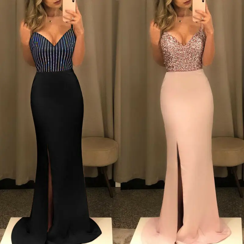 Women's Formal Sexy Solid Maxi Long Dress Party Bridesmaid Prom Ball Gown Wedding
Women's Formal Sexy Solid Maxi Long Dress Party Bridesmaid Prom Ball Gown Wedding
