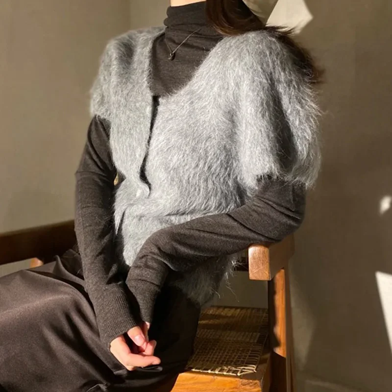 Ladies plush cardigan coat o-neck short sleeve solid wild casual women cardigan sweater
Ladies plush cardigan coat o-neck short sleeve solid wild casual women cardigan sweater