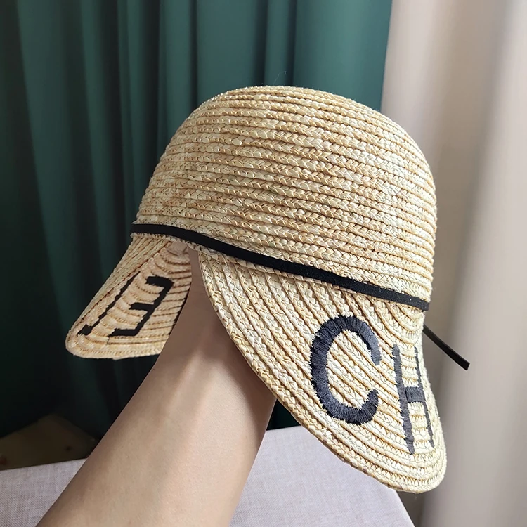 Summer Hat Women Panama Straw Hat Fedora Beach Vacation Double Brim Visor Star Casual Hats For Women Sombrero Female Dres
Summer Hat Women Panama Straw Hat Fedora Beach Vacation Double Brim Visor Star Casual Hats For Women Sombrero Female Dres